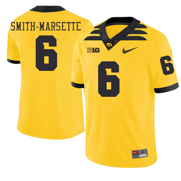 Ihmir Smith-Marsette Iowa Jersey,University Of Iowa Hawkeyes Fotoball Uniforms,Jersey,Gears-Throwbac